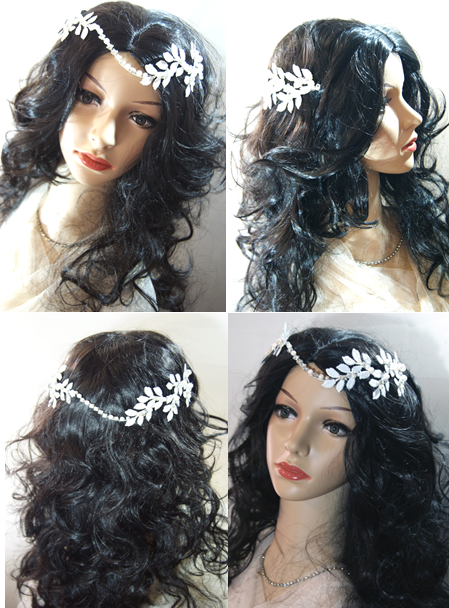 Bridal Hair Wreath Lolita