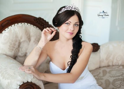 Crystal Wedding Tiara Alania