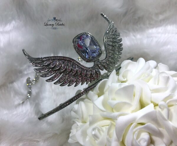 Bridal Tiara Wings