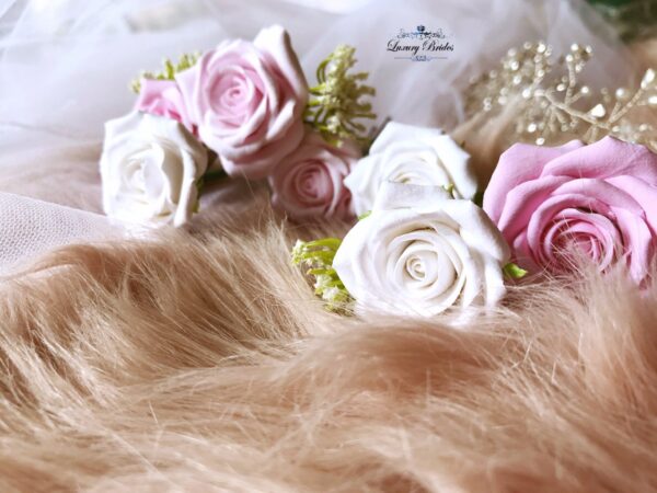 Bridal Hair Rose Pins