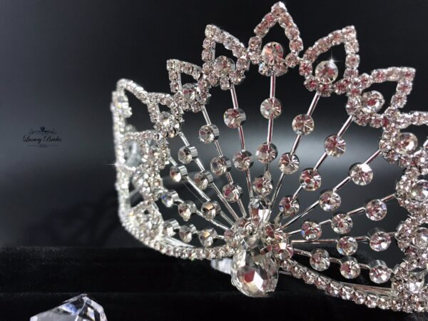 Swarovski Crystal Wedding Crown Lira