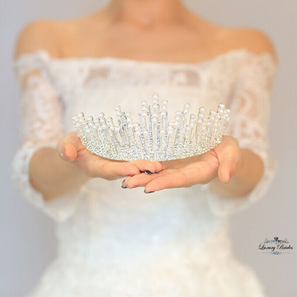 Crystal Wedding Tiara Snow Princess