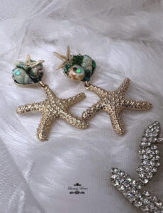 Seashell Earrings Ariel